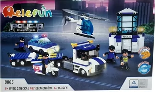 Elefun Klocki Policja Zestaw Misja Specjalna 8805 - Klocki - miniaturka - grafika 1