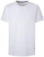 Koszulki męskie - Pepe Jeans Koszulka męska Ralf, biały, XL - miniaturka - grafika 1