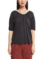 Koszulki i topy damskie - ESPRIT Collection Damska koszulka 082EO1K311, 001/BLACK, L - miniaturka - grafika 1