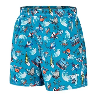 Speedo Chłopięce szorty wodne 28 cm (8-11816), Pluto/Lazurowe/Białe, 1-2 lata, Pluton/lazurowy/biały, 24 miesi?cy - Kąpielówki dla chłopców - miniaturka - grafika 1