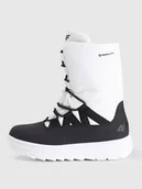 Śniegowce damskie - 4F Buty zimowe śniegowce INUA z ociepliną Primaloft damskie - białe 38 - miniaturka - grafika 1