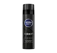 Balsamy po goleniu - Nivea Men Deep Żel do golenia 200 ml - miniaturka - grafika 1