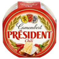 Sery - President - Ser Camembert z papryką chili - miniaturka - grafika 1