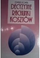 Ekonomia - Decyzyjne rachunki kosztów - miniaturka - grafika 1