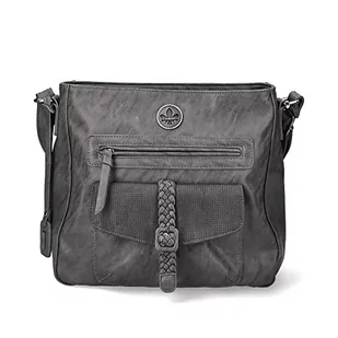 Rieker Women's H1340 torba na ramię, szara - Torebki damskie - miniaturka - grafika 1