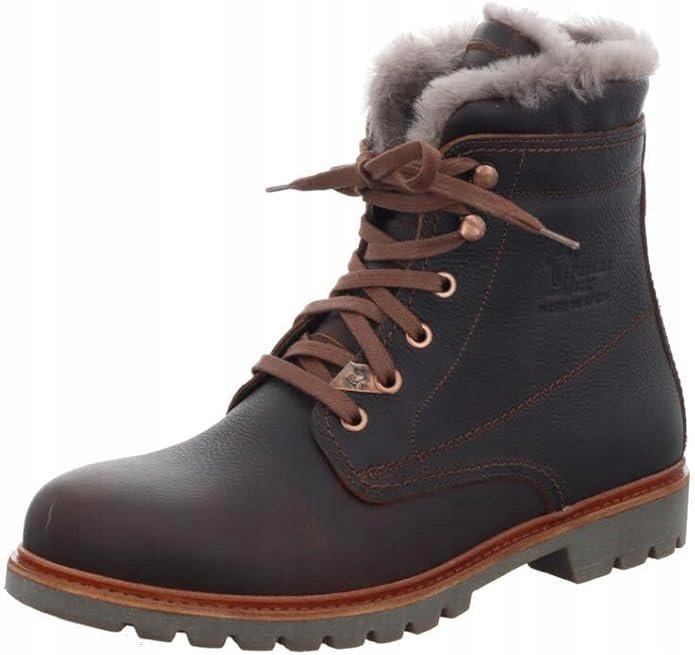 PANAMA JACK SKÓRZANE MĘSKIE TRZEWIKI Z FUTERKIEM BRĄZOWE 45 6CA