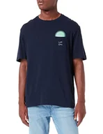 Koszulki męskie - s.Oliver Męski t-shirt 130.10.206.12.130.2115250, 59D0, L - miniaturka - grafika 1