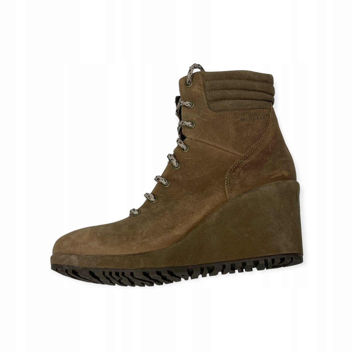 Kozaki damskie koturn wiązane MERRELL 39