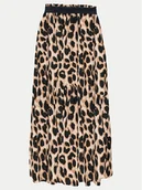 Spódnice - ONLY Spódnica plisowana Venedig 15251761 Brązowy Regular Fit - miniaturka - grafika 1