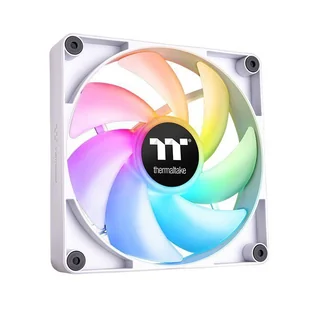Thermaltake Wentylator - CT120 ARGB 12cm 2Pack Snow CL-F153-PL12SW-A - Wentylatory komputerowe - miniaturka - grafika 1