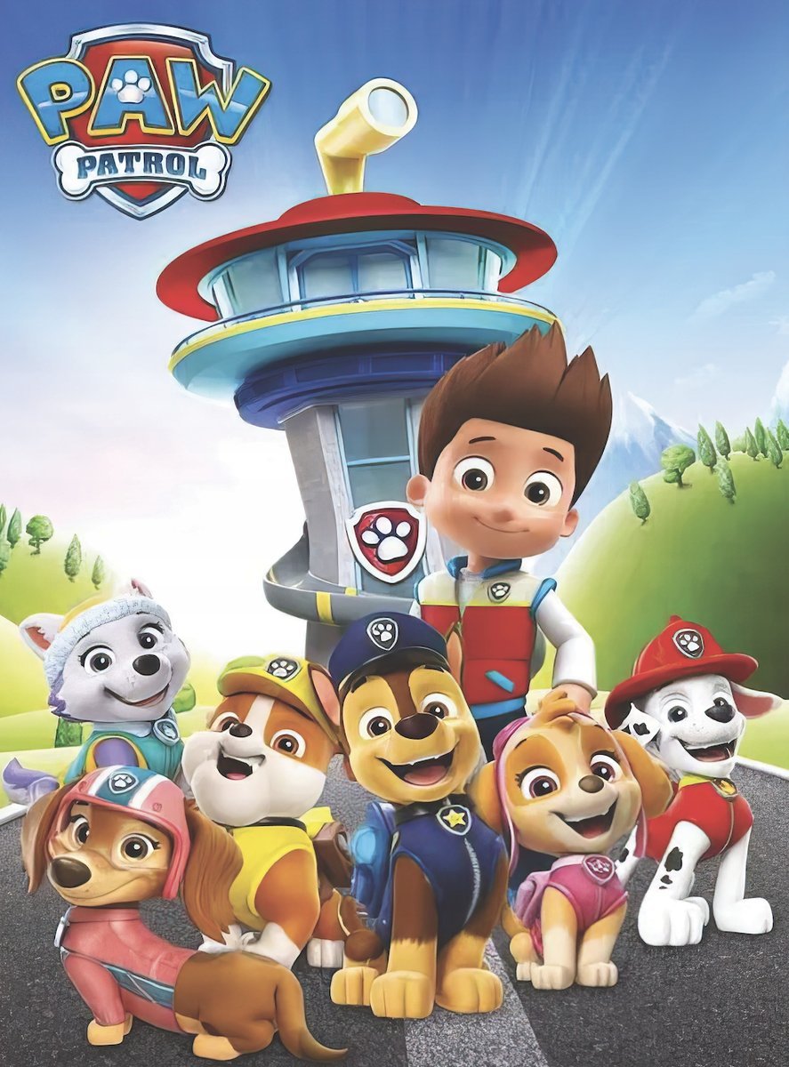 PUZZLE Psi Patrol Paw Patrol + IMIĘ Pudełko 120 el.