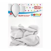 GoDAN Balony Premium 10" białe BGGP/4489-5 - Balony i akcesoria - miniaturka - grafika 1