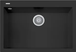 Zlew PLADOS ONE 7610 CZARNY MAT (black mat 70) (ON761070) - Zlewozmywaki - miniaturka - grafika 1