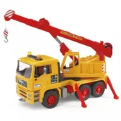 Samochody i pojazdy dla dzieci - Bruder: MAN autoz dźwigiem - miniaturka - grafika 1