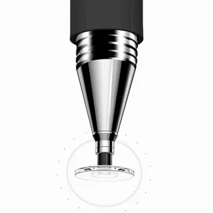 Rysik 2w1 Alogy dotykowy pojemnościowy do ekranu telefonu tabletu z długopisem Czarny - Akcesoria do tabletów i e-booków - miniaturka - grafika 4