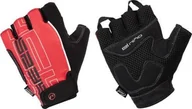 Rękawiczki rowerowe - Accent Rękawiczki El Nino czarno-czerwone S M - miniaturka - grafika 1