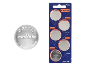 Murata bateria litowa mini Murata CR2450 CR2450 - Baterie i akcesoria - miniaturka - grafika 1