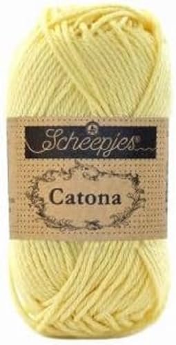 Scheepjes - Scheepjes Catona 404 język angielski Herbata Przędza - 1x25g