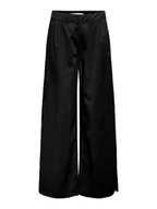 Spodnie damskie - ONLY Spodnie w kolorze czarnym - miniaturka - grafika 1