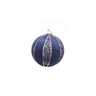 Bombka styropianowa granatowa 8 cm - Bombki - miniaturka - grafika 1