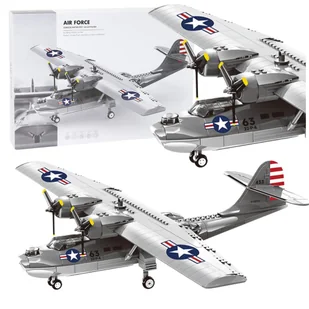 Klocki Konstrukcyjne Samolot PBY-5A Catalina 364el - Klocki - miniaturka - grafika 1