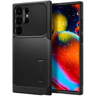 Etui i futerały do telefonów - Spigen Etui Slim Armor do Samsung Galaxy S23 Ultra Grafitowy - miniaturka - grafika 1