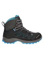 Buty trekkingowe damskie - Hi-Tec Botki trekkingowe "Sporthike" w kolorze szarym - miniaturka - grafika 1