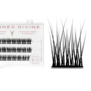 Sztuczne rzęsy i akcesoria - Manybeauty, Rzęsy kępki - V-Lashes DIVINE | Skręt: C; Długość: 14mm - miniaturka - grafika 1