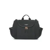 Torby i organizery dla mam - Storksak, Plecak dla mamy, Poppy Luxe, Black - miniaturka - grafika 1