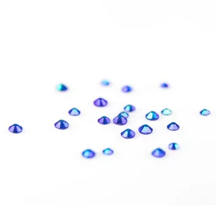 Ozdoby do paznokci zestaw cyrkonii 1440 szt Blue Zircon AB Mix - Ozdoby do paznokci - miniaturka - grafika 1