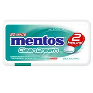 Cukierki - Mentos 2 Hours Clean Breath Intense Mint 21G - miniaturka - grafika 1