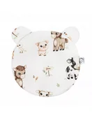 Kołdry i poduszki dla dzieci - Bonjour Cherie Poduszka bambusowa Miś 30/30 Farma - miniaturka - grafika 1