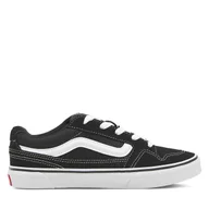 Buty dla chłopców - Trampki Vans CALDRONE VN0005W6BA21_ Czarny - miniaturka - grafika 1