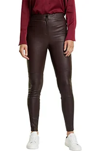 ESPRIT Collection Spodnie damskie, 600/bordowy czerwony, 34 PL - Spodnie damskie - miniaturka - grafika 1