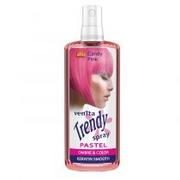 Kosmetyki do stylizacji włosów - Venita Trendy Spray Pastel, spray koloryzujący do włosów 30 Candy Pink, 200 ml - miniaturka - grafika 1