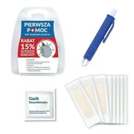 Apteczki i materiały opatrunkowe - Luksell Apteczka na kleszcze - miniaturka - grafika 1