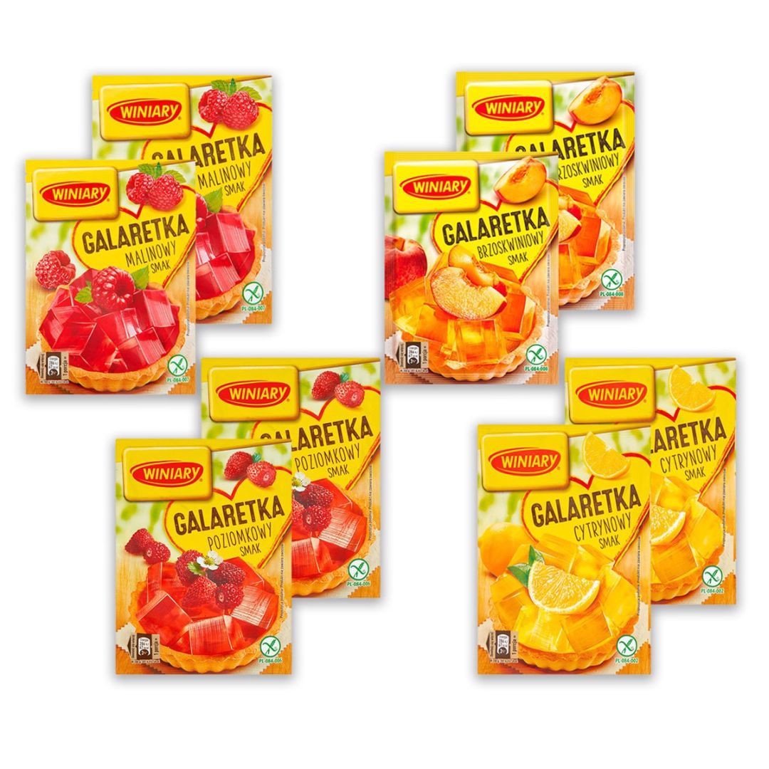 Winiary Galaretka Mix 4 smaków 71g x 8 sztuk
