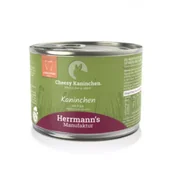 Mokra karma dla kotów - Herrmanns Manufaktur Selection Cat Kaninchen - królik 200 g - miniaturka - grafika 1