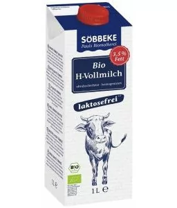 Sobbeke Mleko Krowie Bez Laktozy 3,5% 1L - Mleko - miniaturka - grafika 1
