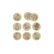 Goki Memory leśne Goki Nature 56770 - Zabawki sensoryczne - miniaturka - grafika 1