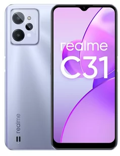 Realme C31 3GB/32GB Dual Sim Srebrny - Telefony komórkowe - miniaturka - grafika 1