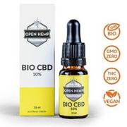 Suplementy naturalne - BIO GLOBAL CONSULTING SEBASTIAN STILER Open Hemp Bio CBD 10% olej konopny 10 ml 3702561 - miniaturka - grafika 1