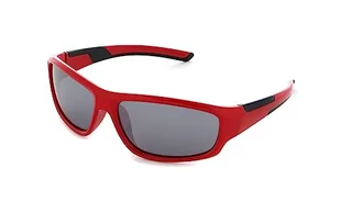 Basley Dziecięce okulary przeciwsłoneczne 8107-S-33, czerwone, normalne, czerwony, jeden rozmiar - Akcesoria i dodatki do ubrań dla dzieci - miniaturka - grafika 1