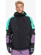 Kurtki narciarskie - Quiksilver Kurtka narciarska w kolorze czarnym - miniaturka - grafika 1