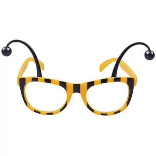 Arpex Okulary party "Pszczółka", żółte, SR9240 - Dodatki do strojów karnawałowych - miniaturka - grafika 1