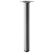 Meble modułowe i akcesoria - Noga meblowa 3 x 30 cm szara Hettich - miniaturka - grafika 1