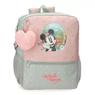Plecaki - Joumma Disney Minnie Wild Nature Plecak Adaptacyjny Zielony 25x32x12 cms 9,9L Poliester, Zielony, Adaptacyjny plecak - miniaturka - grafika 1