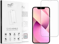 Etui i futerały do telefonów - moVear 2.5D - Szkło hartowane do Apple iPhone 13 Mini (5.4") | Do Etui, fullGlue, 9H - miniaturka - grafika 1