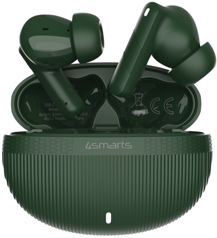 4smarts TWS Kopfhörer SkyBuds Pro ANC, olive grün