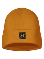 Czapki damskie - Under Armour Czapka "UA Halftime" w kolorze pomarańczowym - miniaturka - grafika 1